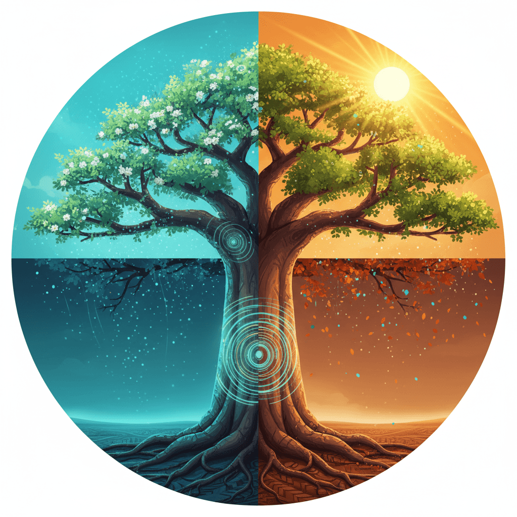 Growth in cycles and natural rhythms