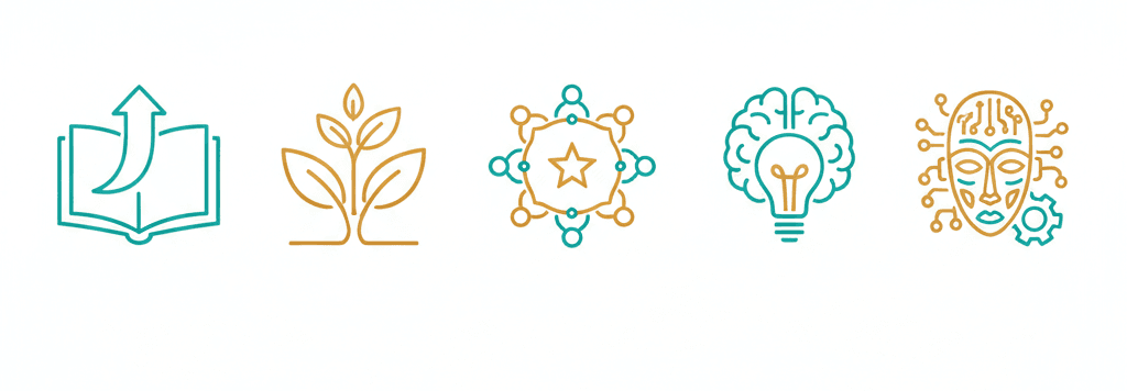 The 17 interconnected components of the Upepo Ecosystem